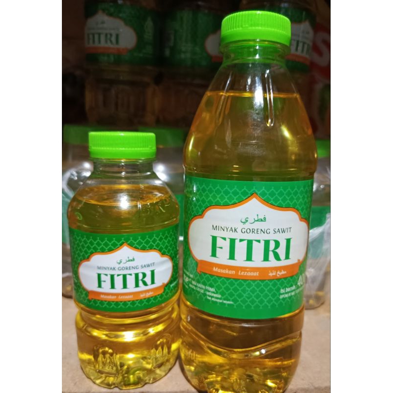 

Minyak Goreng Fitri kemasan botol 200 mll/400 ml