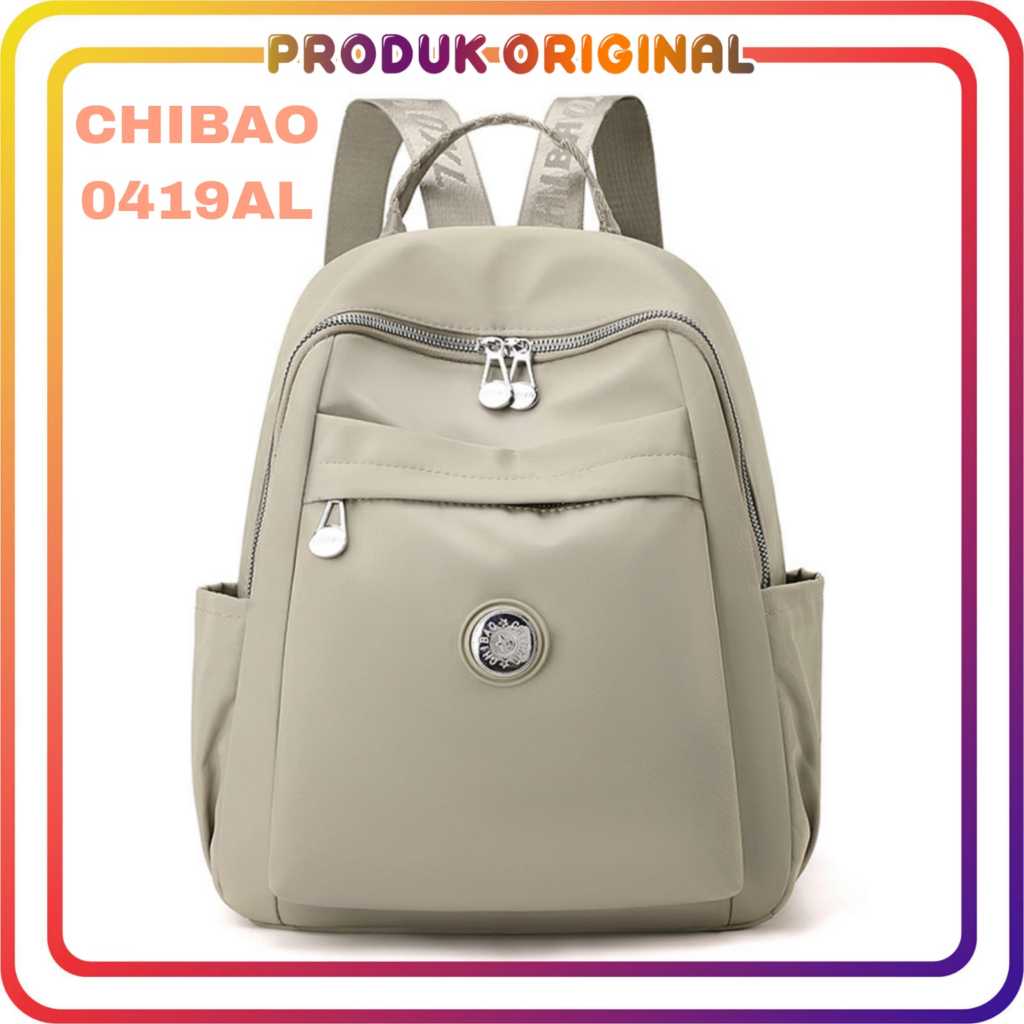 Chibao - Tas ransel chibao 0419-AL tas ransel wanita muat laptop 11 inci
