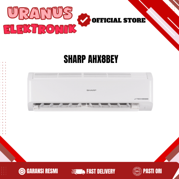 SHARP AHX8BEY Air Conditioner Ac Split inverter 3/4Pk J-Tech Super Jet Mode Air Flow AHX8BEY AHX8