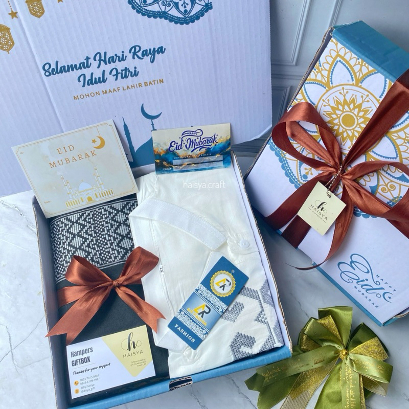 Hampers Cowok / Hampers Lebaran Untuk Cowok / Hampers Cowok Paket Ibadah / Giftbox Kado Ulang Tahun 