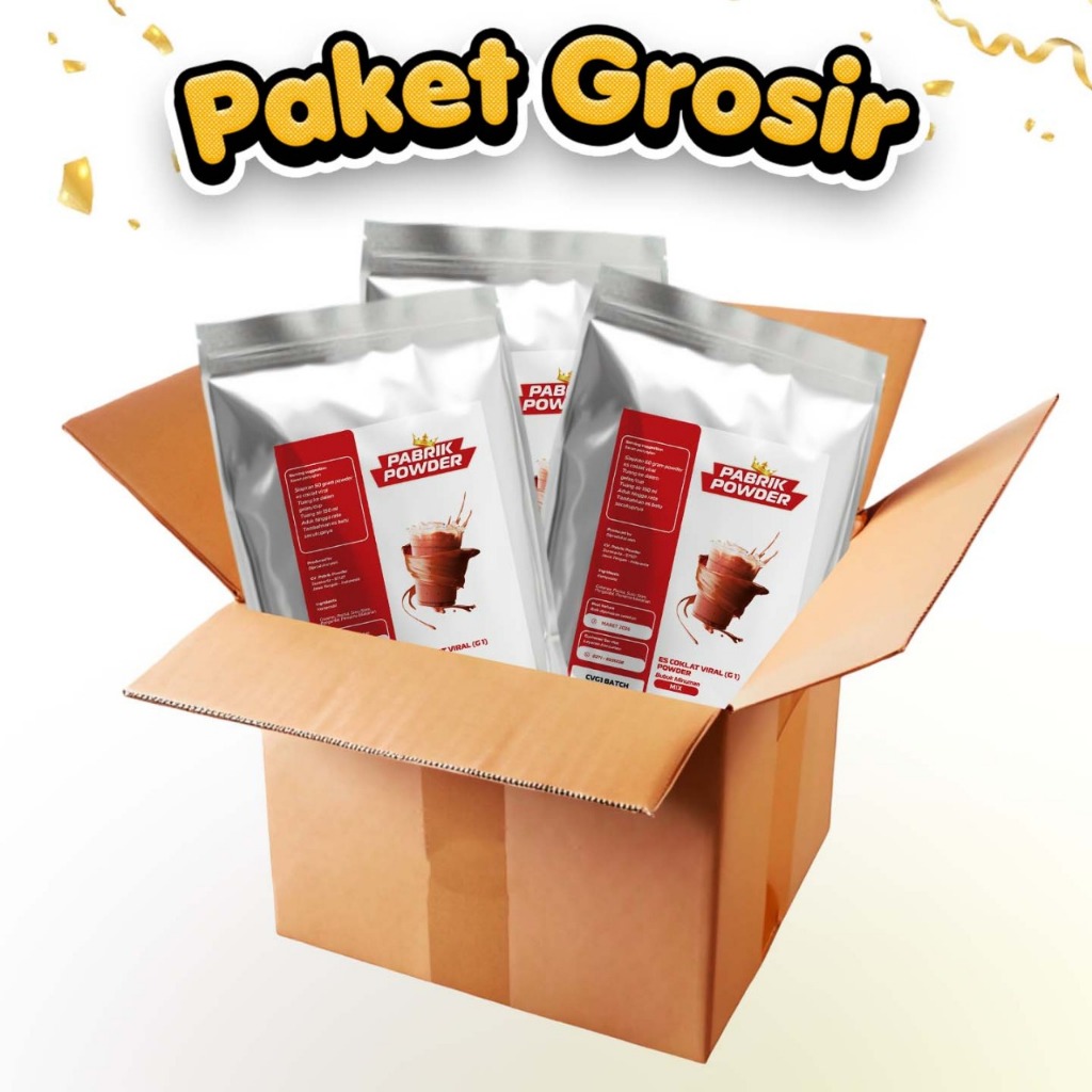 

Paket Grosir Bubuk Minuman, Pabrik Powder
