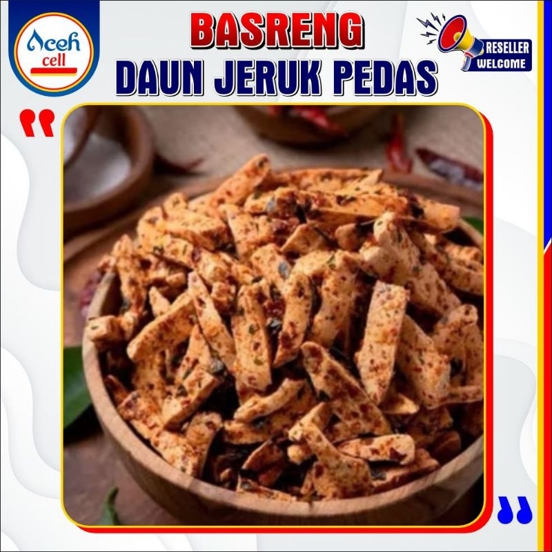 

(ACEH CELL) BASRENG DAUN JERUK PEDAS 500 GRAM