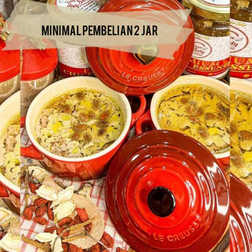 

Sari Pati Ayam Home Made Premium Chicken Essence Asli Herbal Ginseng