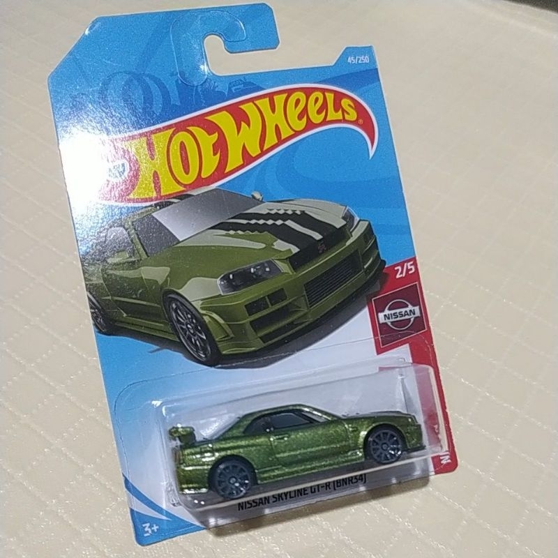 HOT WHEELS NISSAN SYKLINE GT-R [BNR34]