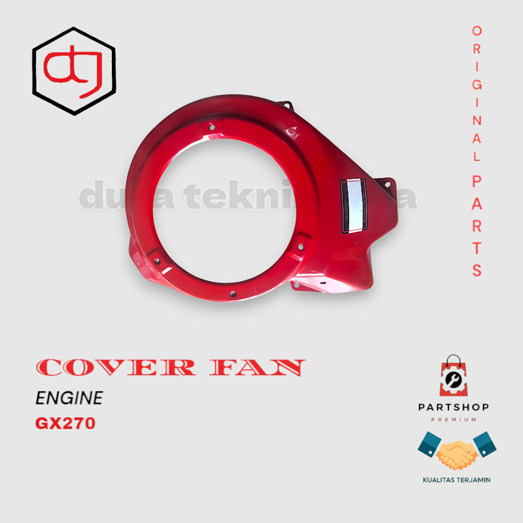 COVER FAN COVER RECOIL STATER TUTUP KIPAS MESIN GX270 GX 270