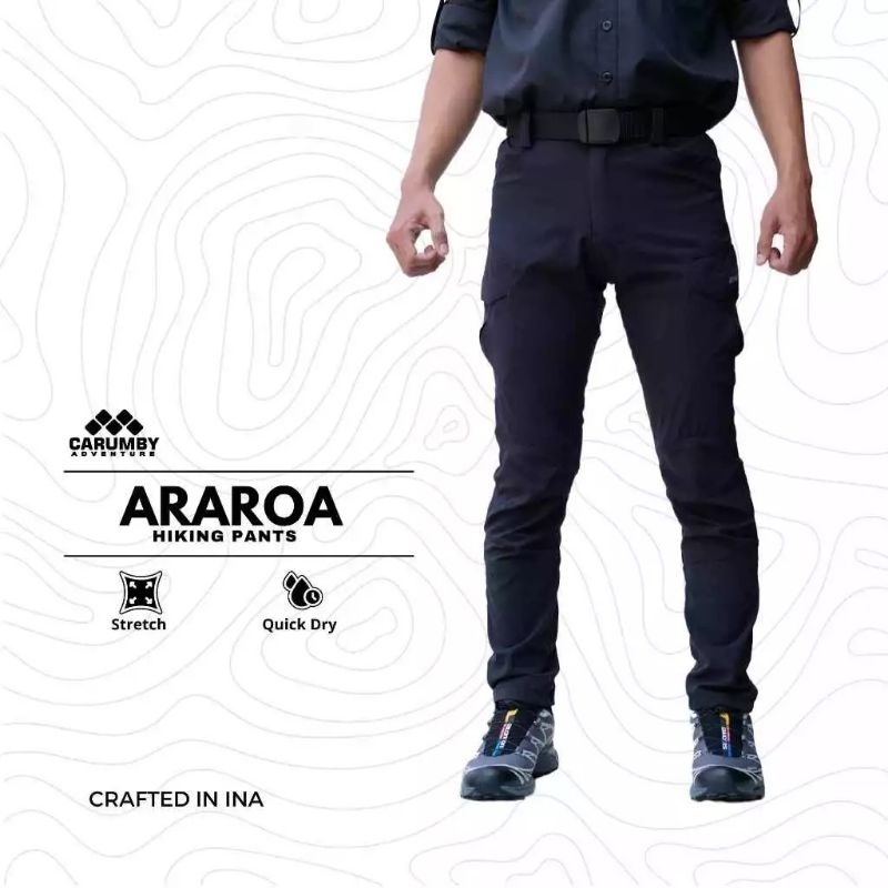 Celana Panjang Quickdry Carumby Araroa Hiking Pant