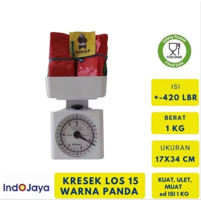 KANTONG KRESEK KILOAN / KRESEK LOS KILOAN WARNA UK 15, 24, 28