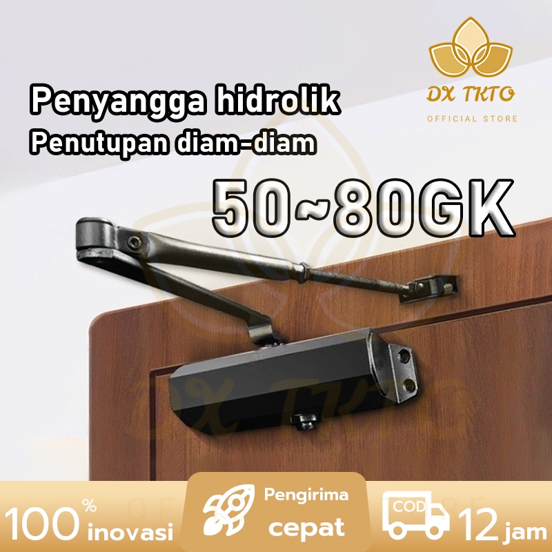 Jokibland55 - Door Closer Otomatis Penutup Pintu Otomatis Kantor Rumah Matic Door Closer Hidrolik