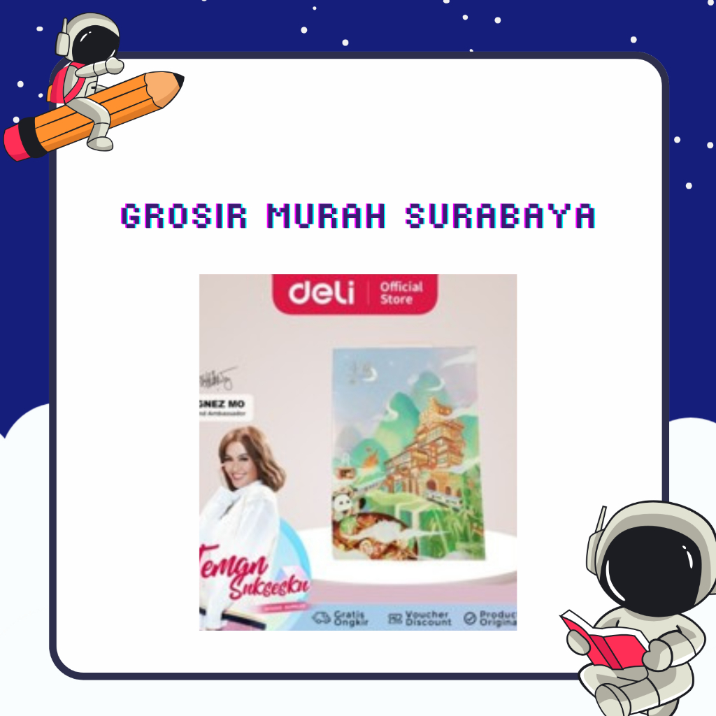 

Deli Buku Tulis Journey ukuran A5, FA540