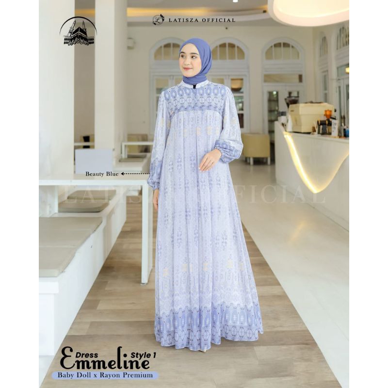 EMMELINE DRESS LATISZA/GAMIS KEKINIAN/CUCI GUDANG LATISZA DRESS MURAH