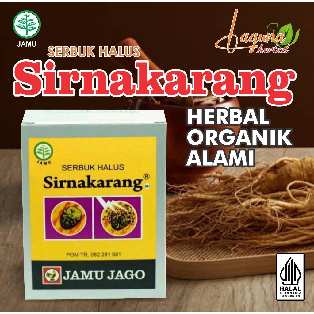 

Jamu Sirnakarang Obat Batu Ginjal Cap Jago Isi 10 Sachet