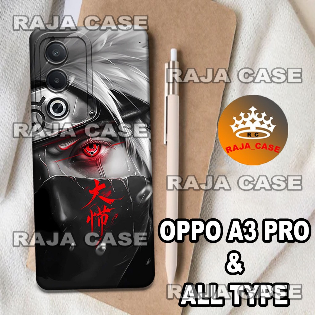 Rc7/Softase karet Hp OPPO A3 PRO - Motif Naruto - Case Hp OPPO A3 PRO - Casing  OPPO A3 PRO - Siliko