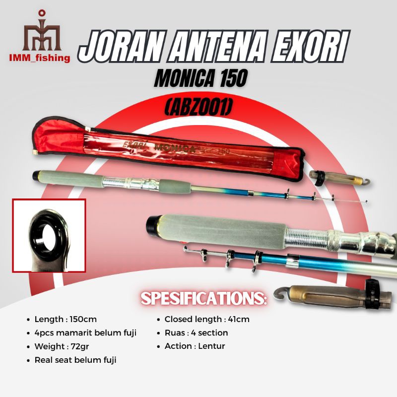 JORAN ANTENA EXORI MONICA | Tongkat Pancing | Fishing Rod