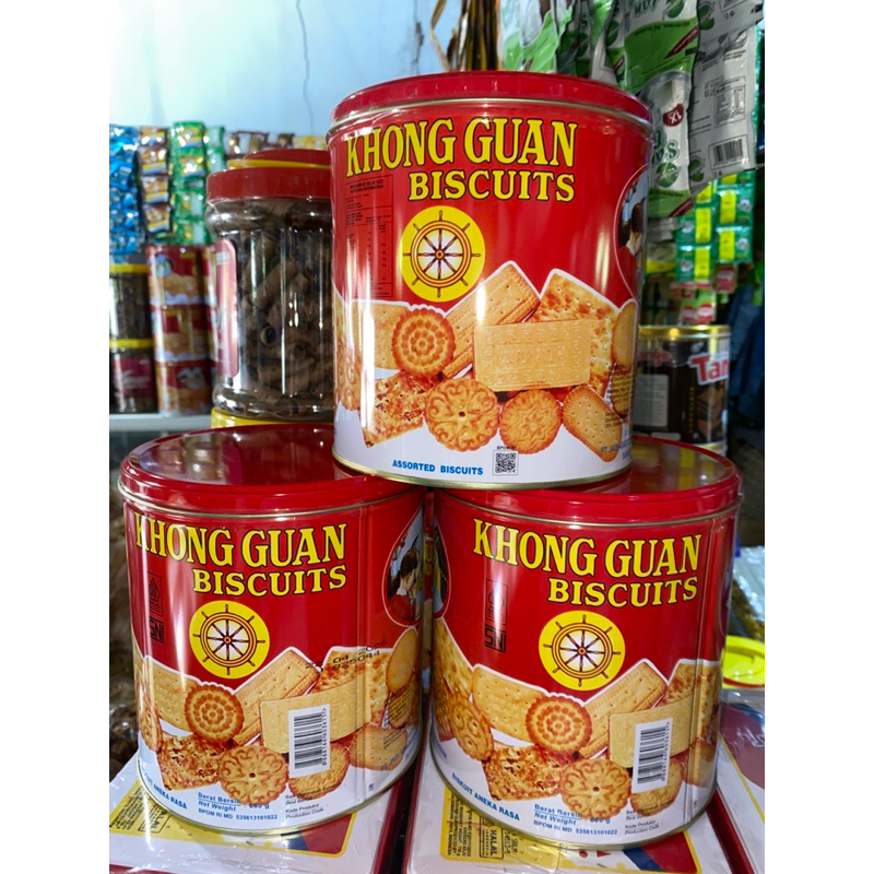 

KHONG GUAN Kaleng Kecil/650 gr