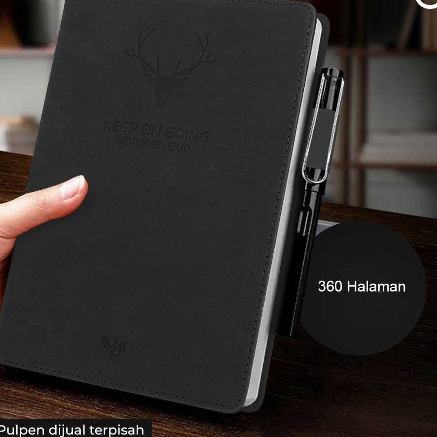 

Jurnal Hardcover Tebal Notebook Diary 80 GSM 360 Halaman Grid