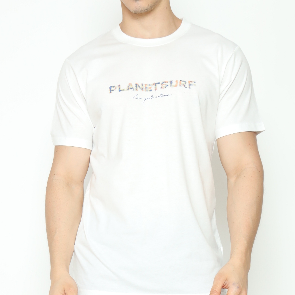 Planet Surf Clothing Kaos lengan pendek Pria Fraco Men Tee Planet Surf