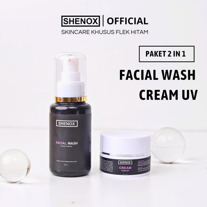 Shenox Skincare Flek Hitam Cream Flek Hitam dan Sabun Flek Hitam Membandel Resmi BPOM