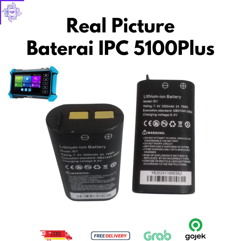 Baterai IPC Tester 5100Plus dan 9310S // Battery IPC Tester CCTV