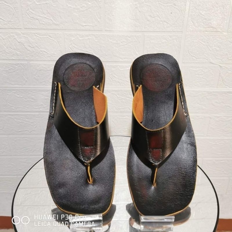 ZESU || sandal jepit pria kulit asli || sandal pria kulit asli || sandal kulit asli