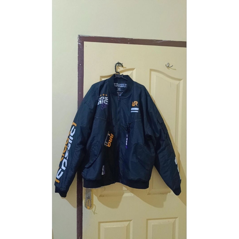 Jaket Bomber Project Cosmic Black