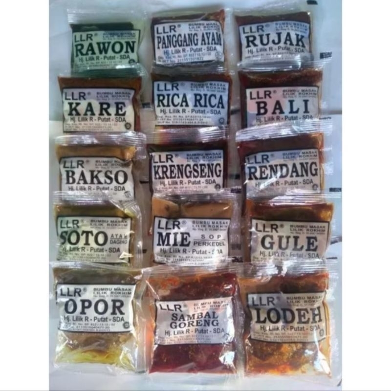

bumbu masak LLR homemade 50gr