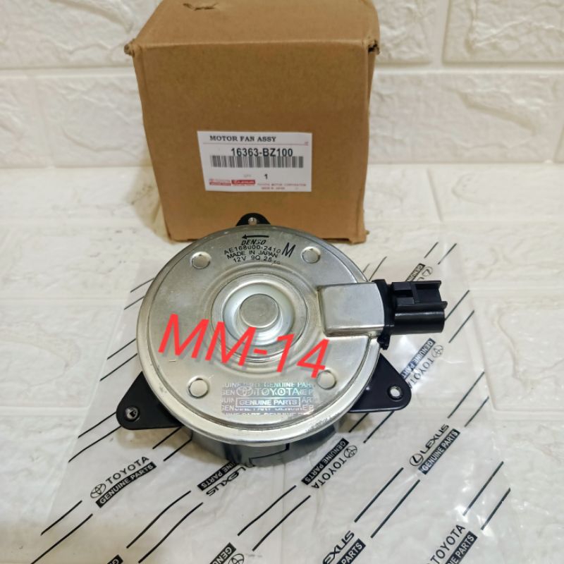 MOTOR DINAMO EXTRA FAN RADIATOR MOTOR FAN VELOZ ALL NEW AVANZA XENIA ORIGINAL