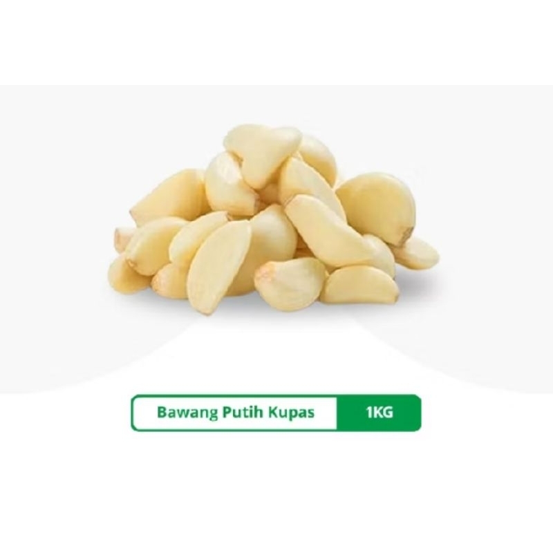 

bawang putih kupas