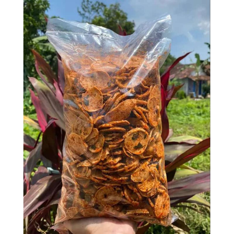 

Basreng pedas daun jeruk 500GR