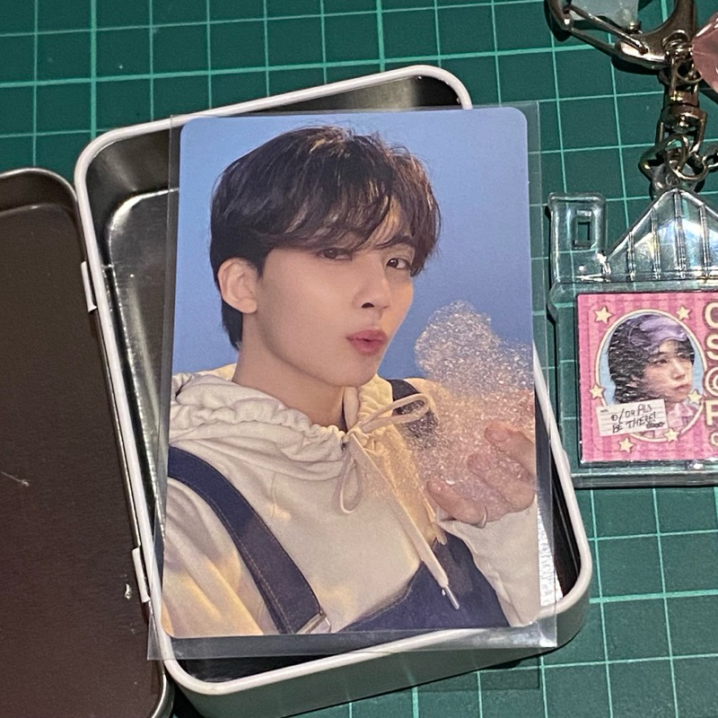 photocard jeonghan dream carat version bubble seventeen