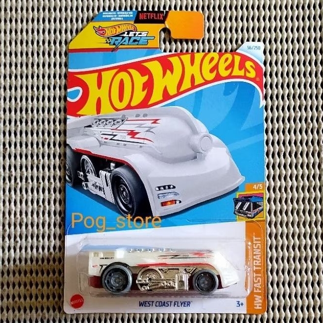 Hot Wheels 2024 - West Coast Flyer - White