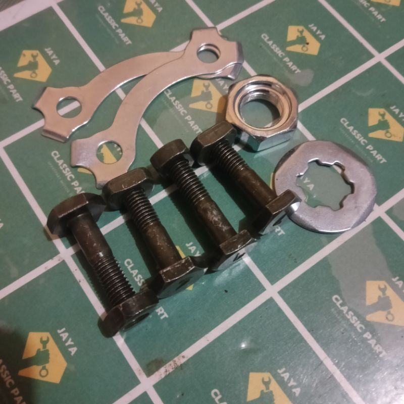 BAUT MUR SET PLAT GEAR DEPAN BELAKANG RX RX KING RXK RXZ RX SPESIAL RX KING NEW HIGH QUALITY