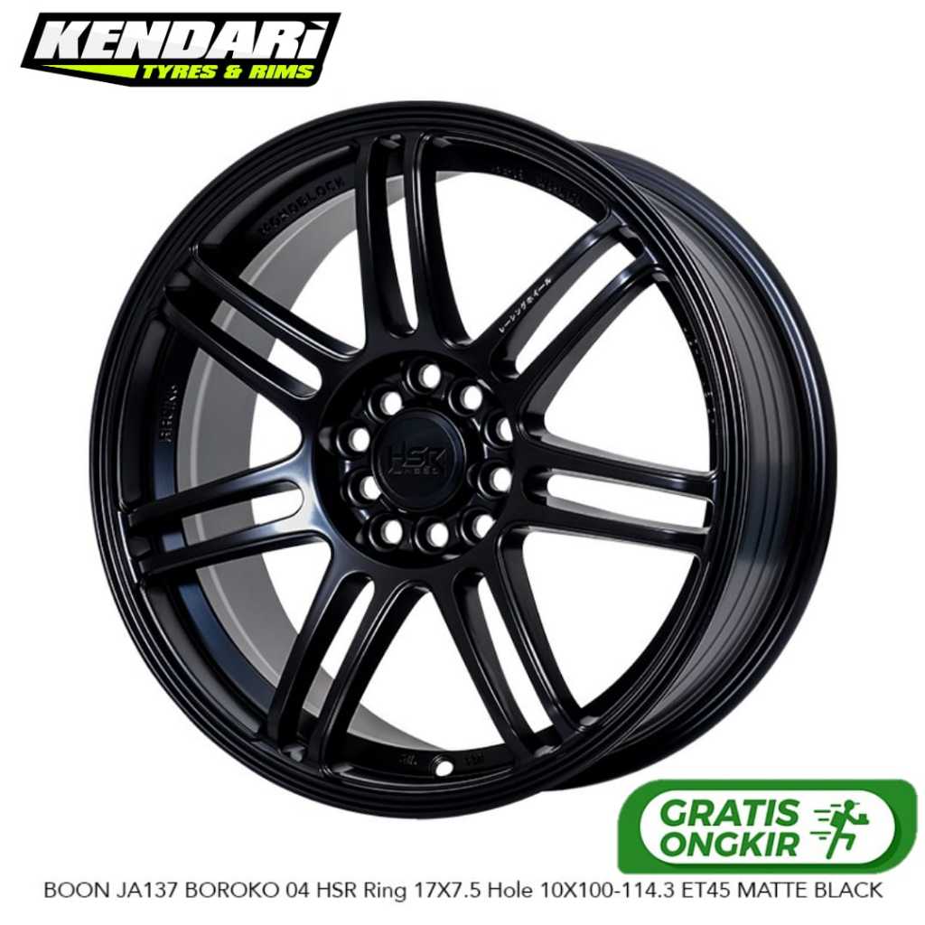 Velg HSR BOON R17 UNtuk Mobil Avanza New Innova Terios Sienta R17