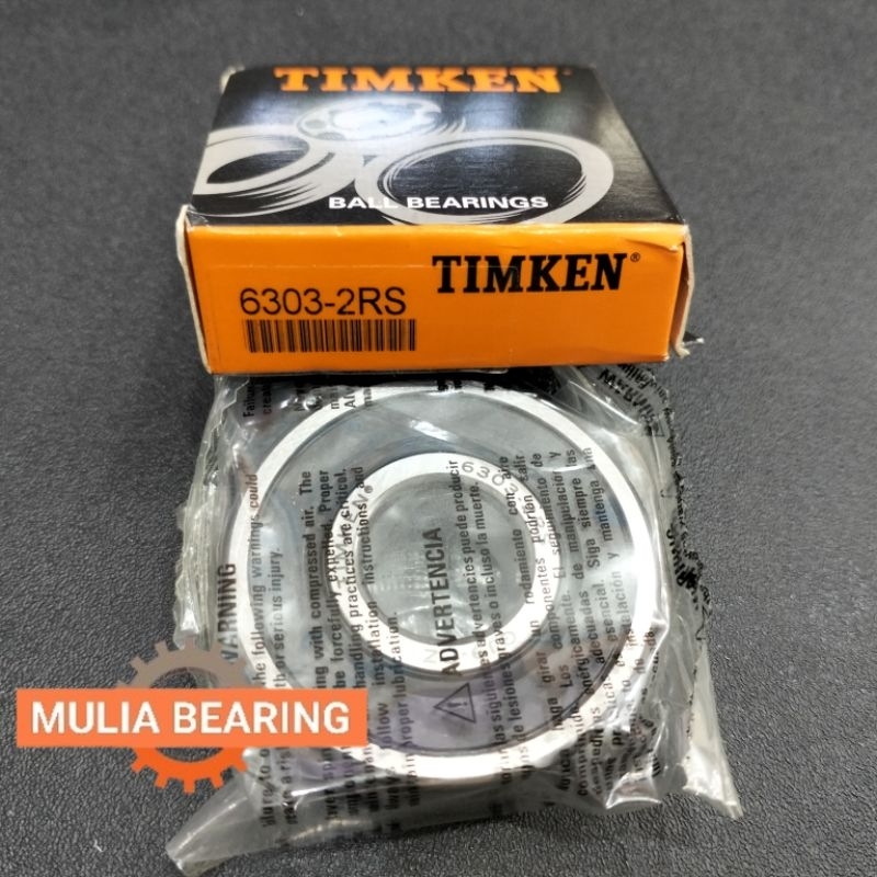 BEARING 6303 2RS TIMKEN ORIGINAL