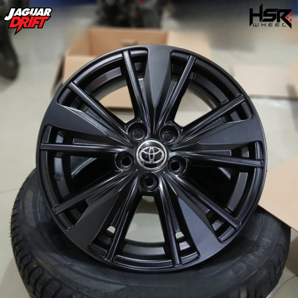 Velg Mobil Replika Innova Venturer R17 Inch  Pelek Venturer Ring 17 Lubang 5 Warna Hitam