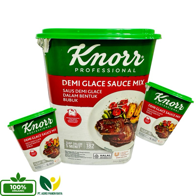 

Knorr - Demi Glace Sauce mix 1KG/ Saus Demi Glace Bubuk 1kg