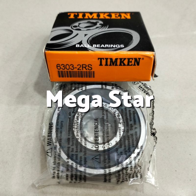 BEARING 6303 2RS TIMKEN asli