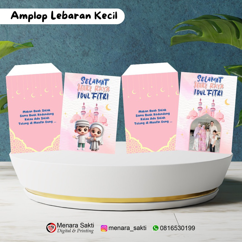 

Angpau Ampau / Amplop Lebaran Free Custom Foto Bebas Reques