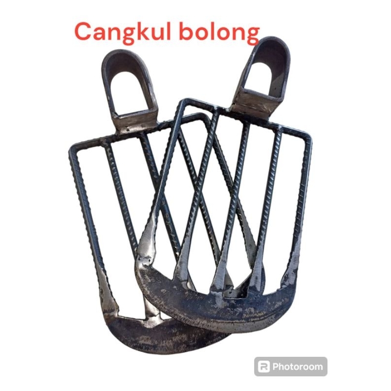 Cangkul Tanah diKebun pacul bolong anti gebol  anti lengket janda bolong