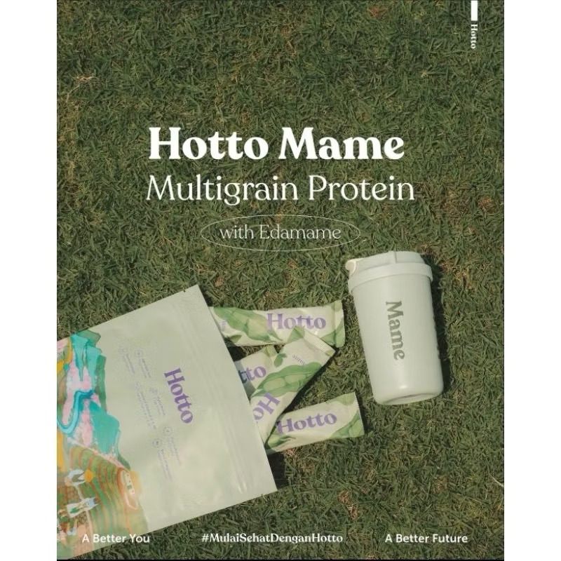 

HOTTO EDAMAME HOTTO MAME ECERAN HOTTO HIJAU ORIGINAL НОТТО MAME Multigrain Protein with Edamame