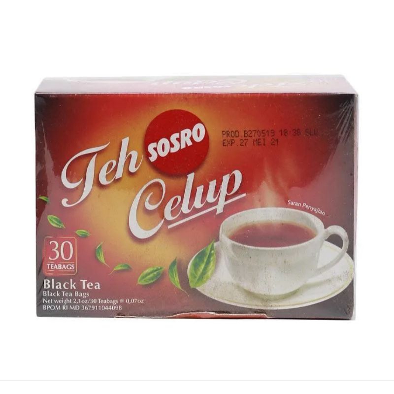 

SOSRO TEH BLACK TEA 30'S