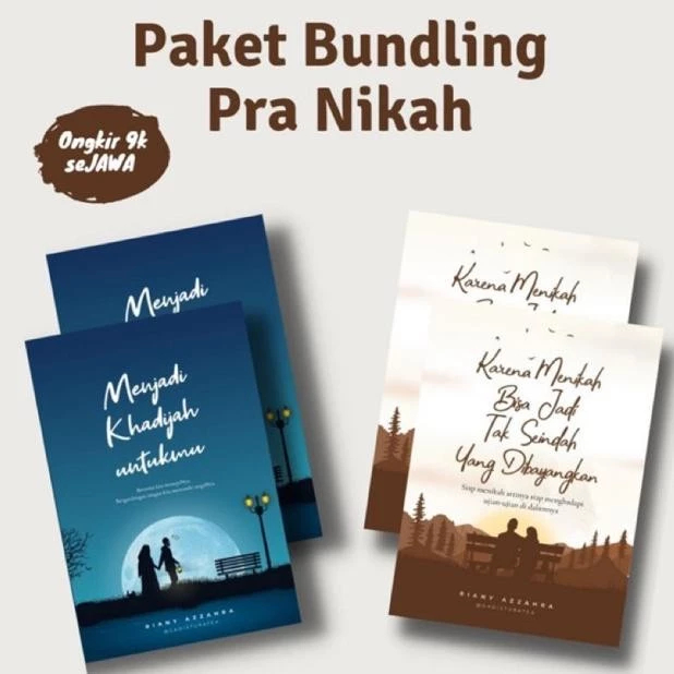 

Ori Paket Pra Nikah - Menjadi Khadijah Untukmu & Karena Menikah Ibadah Terpanjang
