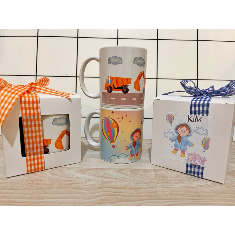 Hampers mug lebaran bingkisan idul fitri gelas custom