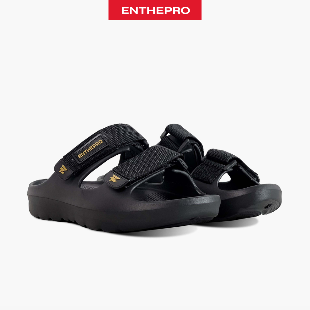 ENTHEPRO 39-44 Sandal Slide Pria Proslide Romo Black - Sandal Selop Pria - Sandal Pria Casual