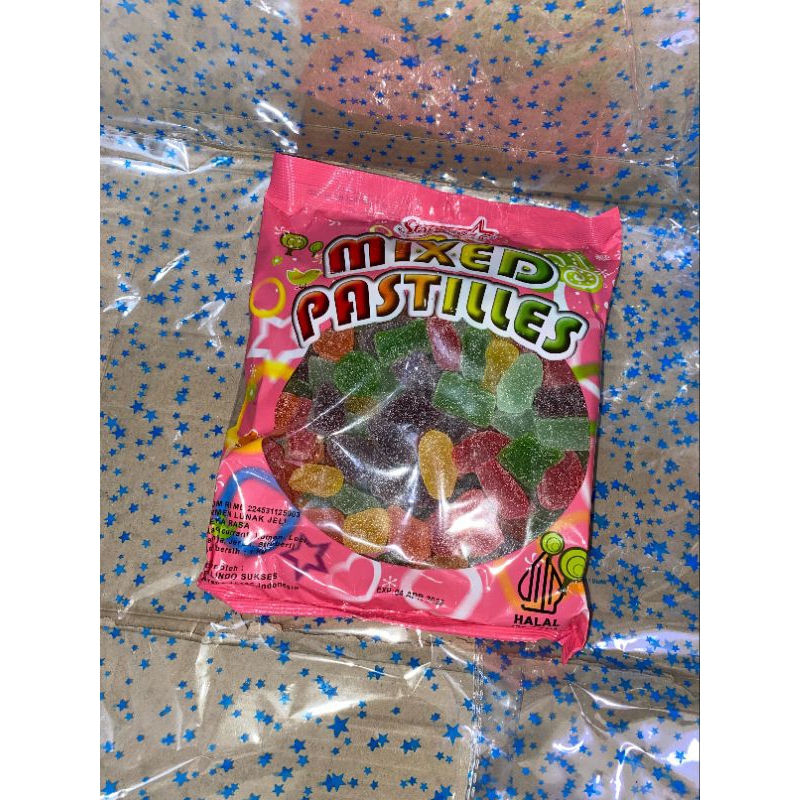 

PERMEN JELLY MIXED PASTILLES/PERMEN MIX FRUIT/MIX JELLY