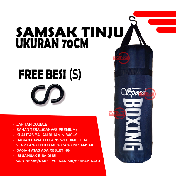 Samsak 70cm-samsak Beladiri Samsak Tinju Samsak Gantung Berkualitas - Samsak Boxing MMA