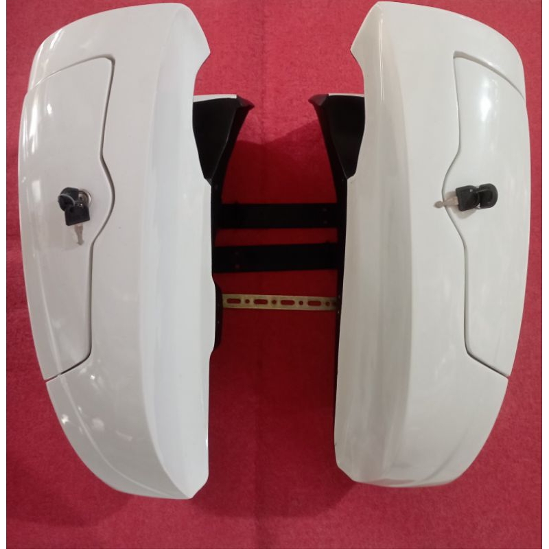 Box Samping motor Nmax Lama White Nmax old Putih