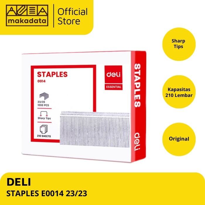 

REFILL / ISI STAPLES DELI E0014 23/23 (1 PCS) MURAH