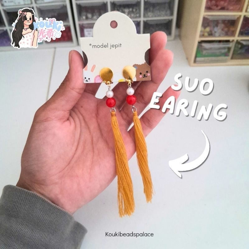 Anting Cosplay Karakter Suo Windbreaker | TERMURAH