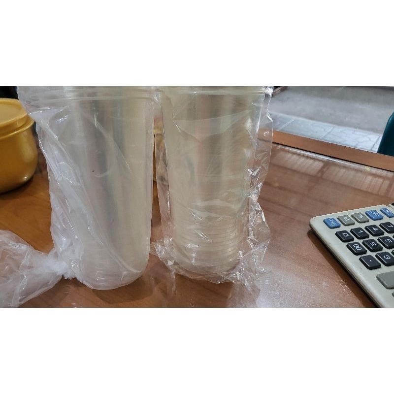CUP 22OZ DATAR DAN OVAL POPICE TEH MANIS ISI 50PCS /ROLL