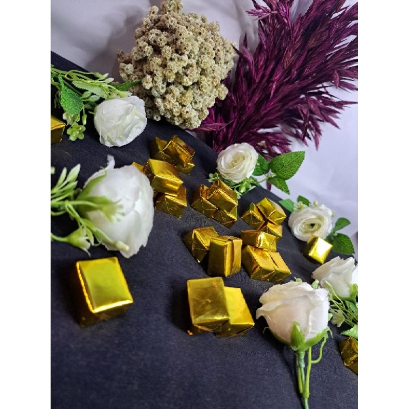 

Coklat dubai mini kunafa asli lokal mix isi 50